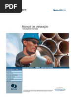 Manual de Instalação de Tubulação Enterrada
