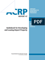 ACRP Report 47 Guidebook For Developing and Leasing Airport Property