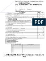 Checklist Mof Latest Rob Kewangan Enterprise