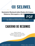 Caderno de Resumo Selimel