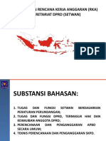 Rencana Kerja Setwan