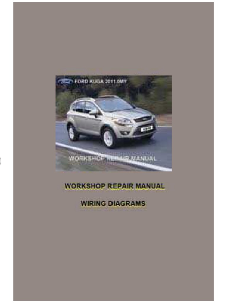 FORD KUGA 2013 SERVICE MANUAL PDF intelligence overview