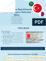 DokumenPerjalanan - A - Kel 6 - Visa Haji&Umroh - Turkey - Qatar FX
