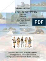 Pengantar Pariwisata Tipologi Wisatawan