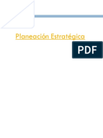 Planificacion Estrategica