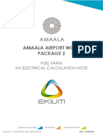 HV Electrical Calculation Note