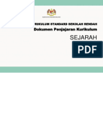 Dokumen Penjajaran 2.0 KSSR Semakan 2017 Sejarah Tahun 5