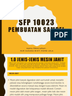 1.0 Pengenalan Mesin Jahit