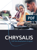 Chrysalis: Full Time Employment Program
