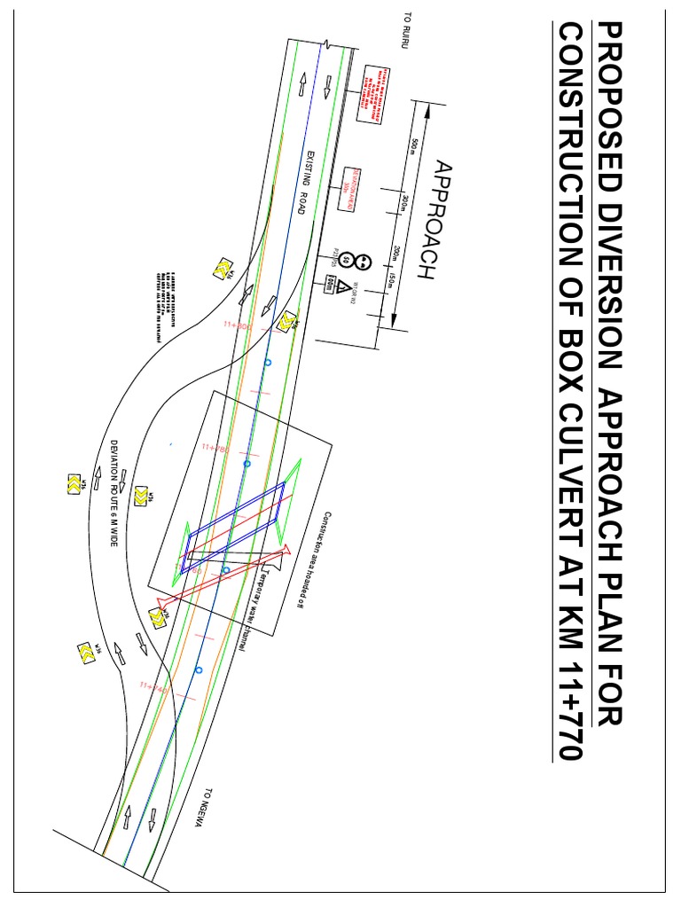 Deviation For Box Culvert Layout1 | PDF