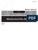 Mechanical Disc Brakes: Dealer's Manual