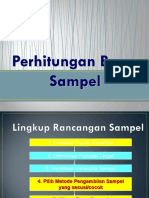 Besar Sampel Estimasi Uji Hipotesis