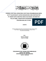 Owning Cost Dan Operating Cost Pada Penambangan Nikel Di PT Fajar Bhakti Lintas Nusantara Sub-Kontraktor PT Sinar Karya Mustika