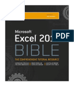 Excel 2013 Bible - John Walkenbach