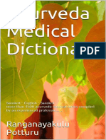 Ayurveda Medical Dictionary Ranganayakulu Potturu