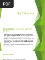 Big O Notation