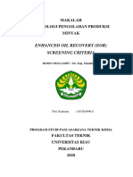 Makalah Screening EOR - Dwi S. (1810246961)