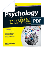 Psychology For Dummies - Adam Cash