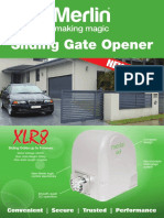 Sliding Gate Opener: New Range!