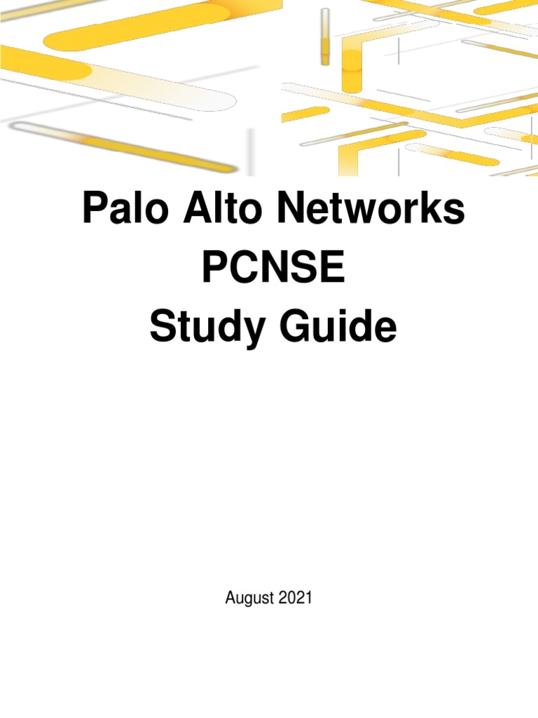 PCNSE - Study-Guide | PDF | Proxy Server | Test (Assessment)
