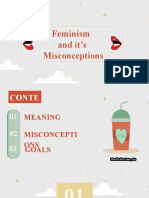 Feminism and It's Misconceptions