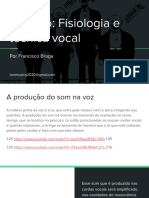 Técnica vocal: Fisiologia e exercícios para aquecimento de voz
