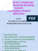 Kel. 8 Managemen Bencana Alam