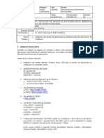 Credivision - Informe Configuracion Tecnica Credivision Desarrollo