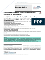 European Resuscitation Council Guidelines 2021 Ed