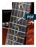 2012 Taylor Guitars Inlay Guide