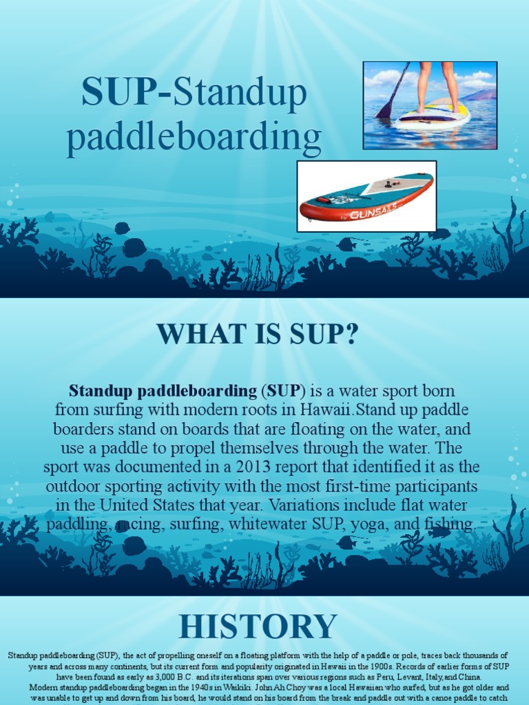 Understanding Standup Paddleboarding | PDF | Water Sports | Outdoor ...