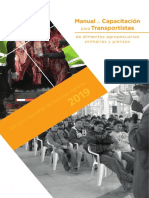 3.2 Manual de Capacitación Para Transportistas 2019