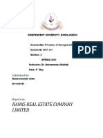 Ranks Real Estate Company Limited: Independent University, Bangladesh