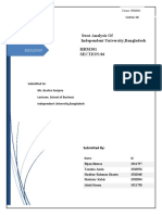 HRM301 SWOT Analysis of Independent University, Bangladesh