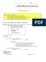 Module 2 Math 8