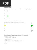 MMW Module Exam