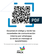 Flyer para QR