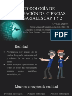 Capítulos 1 y 2 Metodología de Investigacion Empresarial