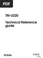 Download Epson Tm-u220 Service Manual by Jesus Carlos Balcazar Gutierrez SN54527956 doc pdf