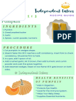 Ingredients: Pumpkin
