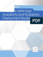 Intelligent WAN High Availability and Scalability Deployment Guide