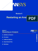 Dynamics 70 M5 Restart