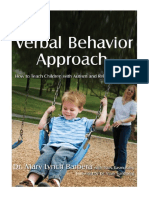 The Verbal Behavior Approach: How To Teach Children With Autism and Related Disorders - Education Theory