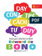 Day Con Tre Cach Tu Duy - Edward de Bono