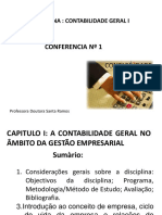 Contabilidade Geral I: Conceitos, Funções e Ramos