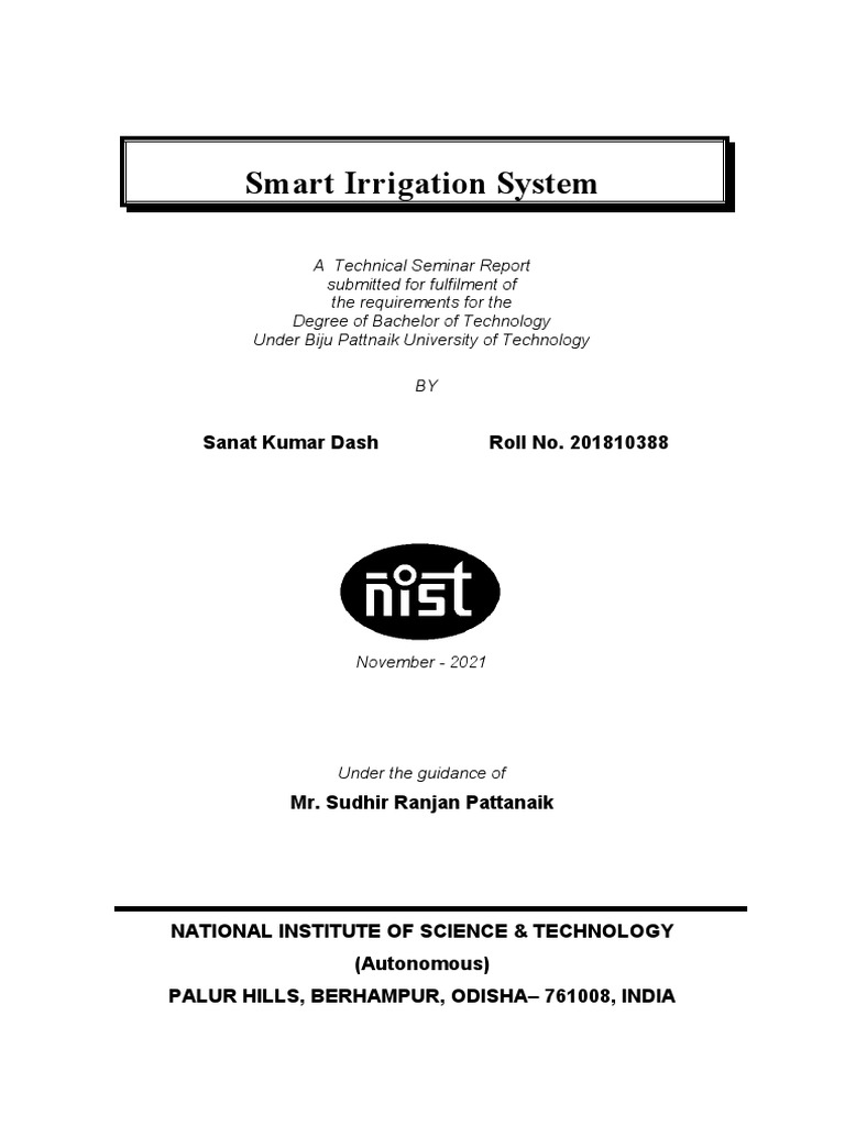 Seminar Report Template 2021 | PDF | Carbon Nanotube | Strength Of