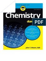 Chemistry For Dummies, 2nd Edition (For Dummies (Math & Science) ) - John T. Moore