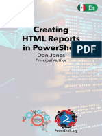 Creating HTML Reports in Powershell Spanish