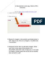 Link para Pasar Documentos Como JPG