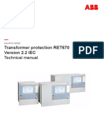 1MRK504164-UEN - en - N - Technical Manual, Transformer Protection RET670 Version 2.2 IEC